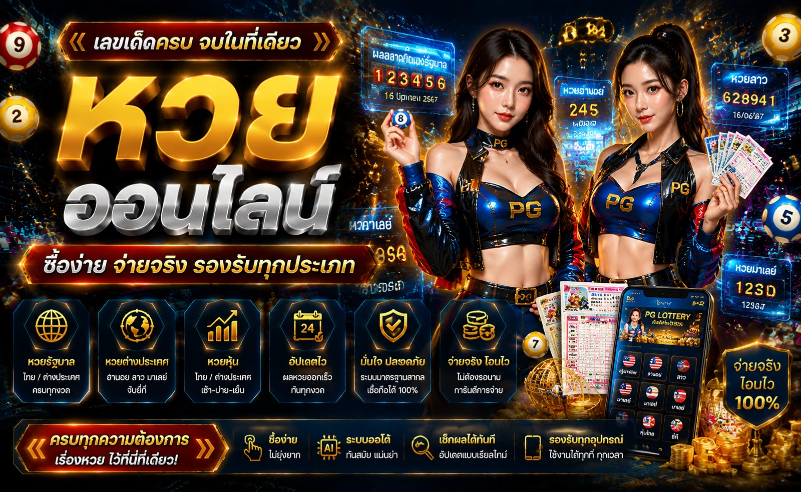 9UP หวยออนไลน์ ซื้อหวยรัฐบาล หวยหุ้น หวยยี่กี